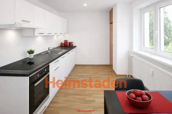 Pronájem bytu 2+1, Ostrava - Moravská Ostrava, Hornických učňů, 47 m2