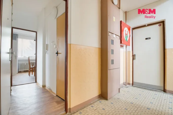 Prodej bytu 1+1, Chomutov, 17. listopadu, 36 m2