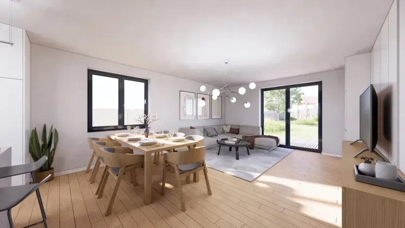 Pronájem rodinného domu, Kozomín, 140 m2