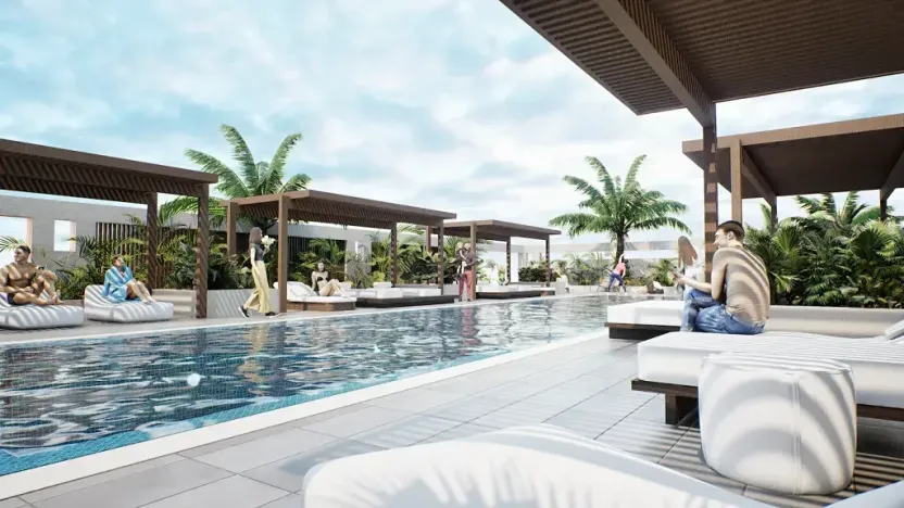 Prodej bytu 1+kk, Dubaj, Spojené arabské emiráty, 58 m2