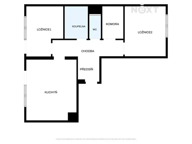 Pronájem bytu 3+kk, Vrchlabí, Labská, 64 m2