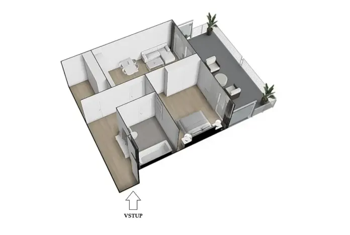 Prodej bytu 2+kk, Brno, třída Generála Píky, 84 m2