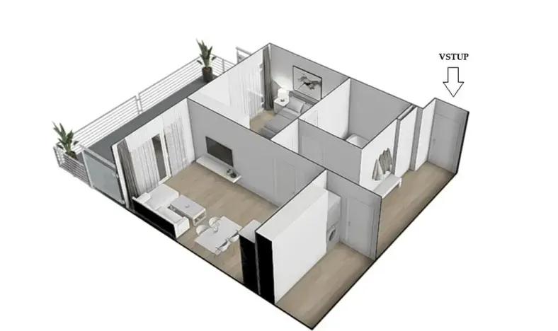 Prodej bytu 2+kk, Brno, třída Generála Píky, 84 m2