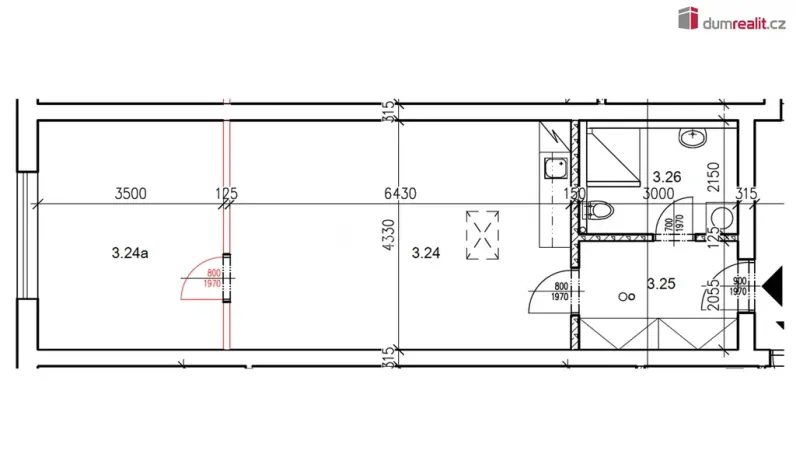 Pronájem bytu 2+kk, Slavičín, Osvobození, 55 m2