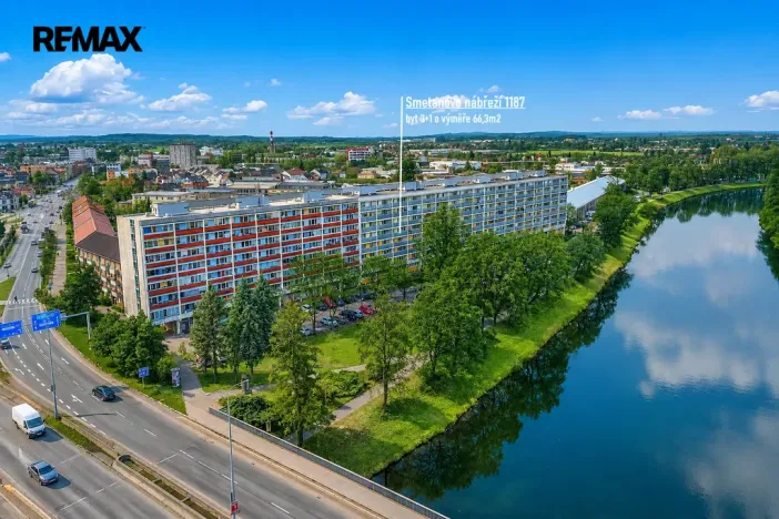 Pronájem bytu 3+1, Hradec Králové, Smetanovo nábřeží, 66 m2