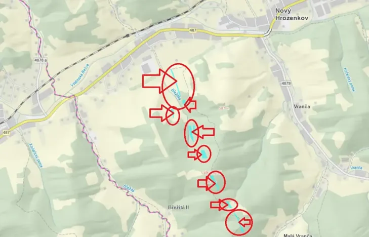 Prodej lesa, Nový Hrozenkov, 21241 m2