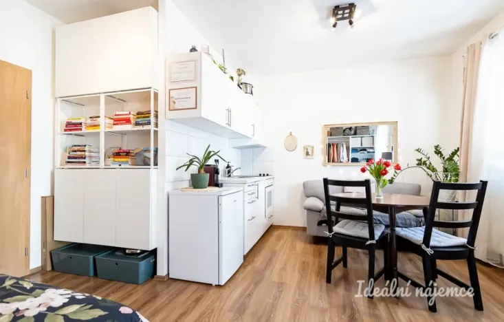 Pronájem bytu 1+kk, Praha - Hostivař, Vladycká, 28 m2