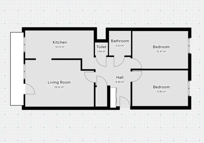 Pronájem bytu 3+1, Praha - Horní Měcholupy, Veronské nám., 68 m2