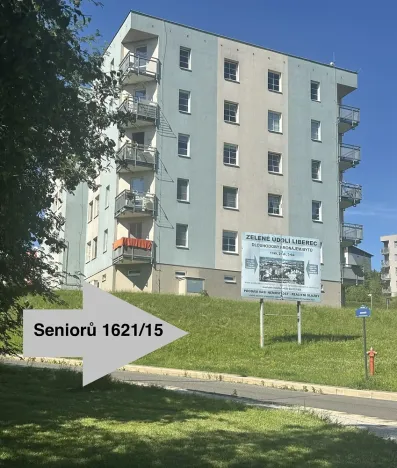 Pronájem bytu 2+1, Liberec - Liberec XXX-Vratislavice nad Nisou, Seniorů, 64 m2