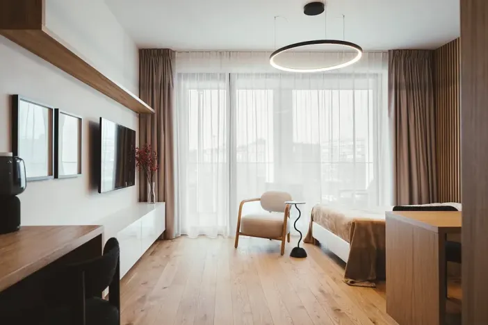 Pronájem bytu 1+kk, Praha - Bubeneč, Vítězné náměstí, 35 m2