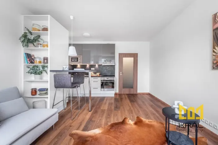 Pronájem bytu 1+kk, Praha - Hostivař, Rižská, 35 m2
