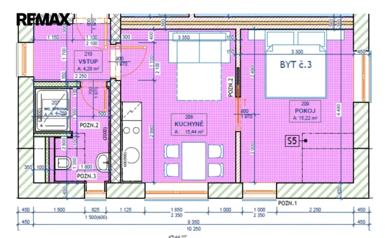 Pronájem bytu 2+kk, Jistebnice, Sedlecká, 40 m2