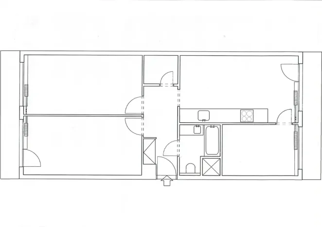 Prodej bytu 3+1, Praha - Vršovice, Turkmenská, 89 m2