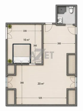 Prodej bytu 2+kk, Ostrava - Hrabová, Obchodní, 42 m2