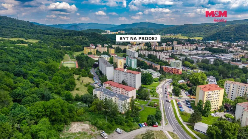 Prodej bytu 2+kk, Ústí nad Labem - Krásné Březno, Přemyslovců, 47 m2
