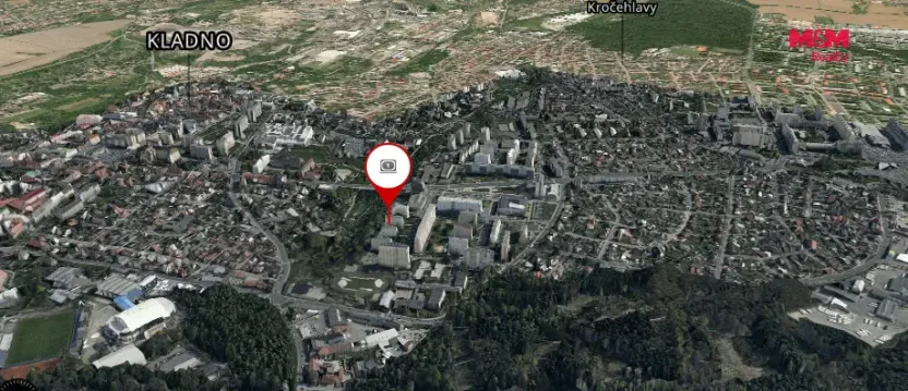 Pronájem bytu 1+1, Kladno - Kročehlavy, Ostravská, 27 m2