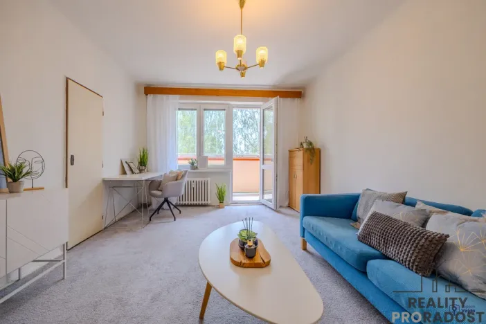 Prodej bytu 2+1, Ostrava, náměstí Družby, 58 m2