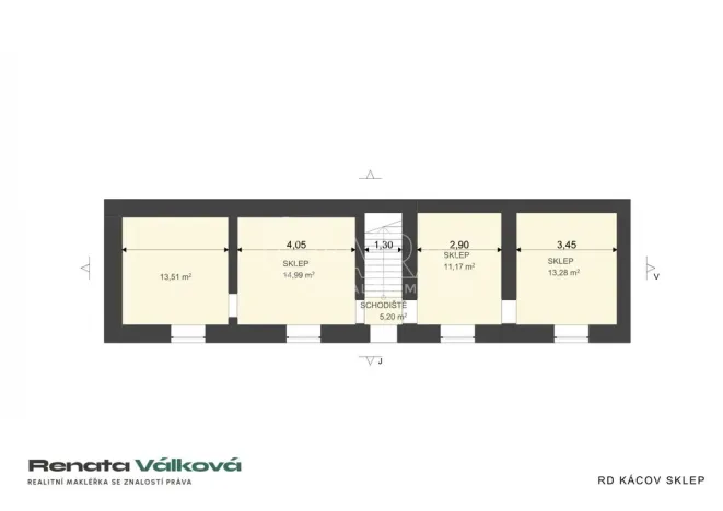 Prodej rodinného domu, Kácov, 135 m2