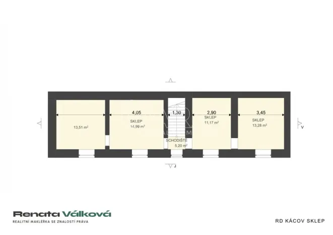 Prodej rodinného domu, Kácov, 135 m2