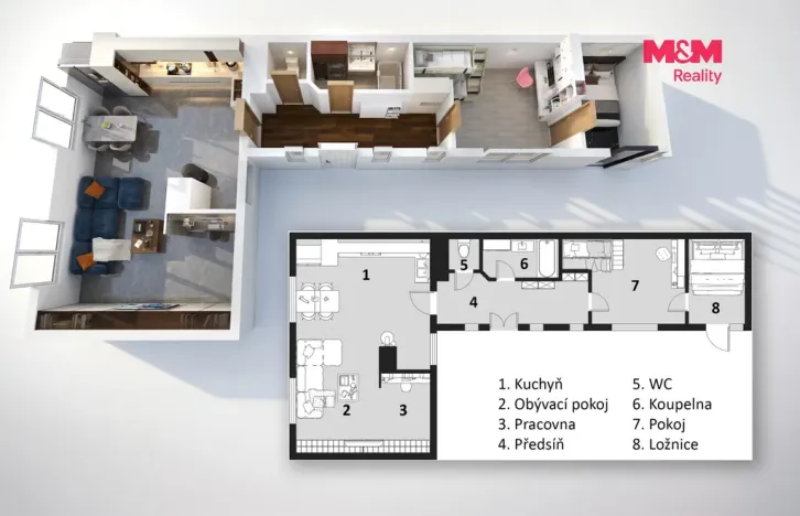 Prodej rodinného domu, Postřižín, Vinohradská, 80 m2