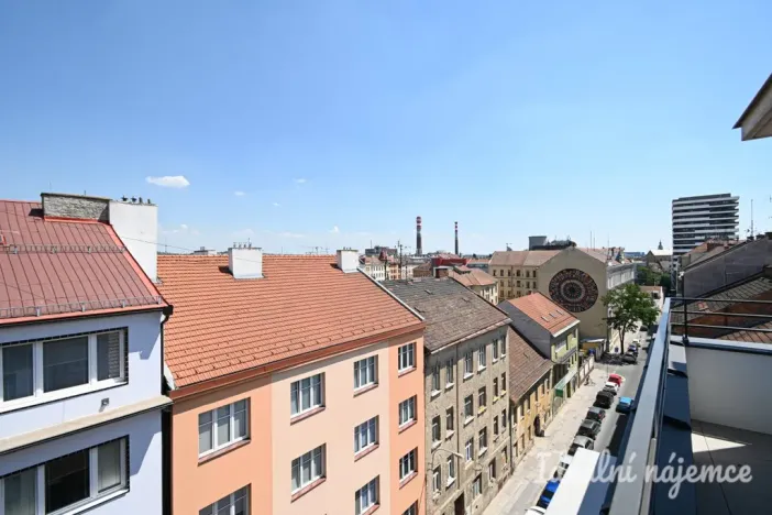 Pronájem bytu 2+kk, Brno - Zábrdovice, Příční, 36 m2