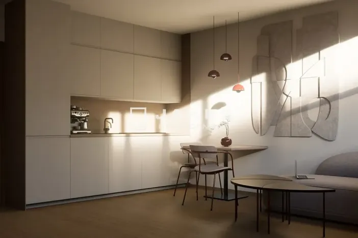 Pronájem bytu 2+kk, Praha - Holešovice, Vinařská, 47 m2
