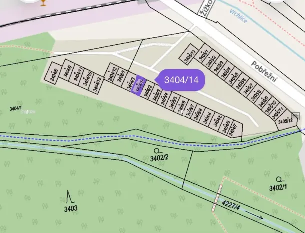Pronájem garáže, Kutná Hora - Vrchlice, Pobřežní, 19 m2