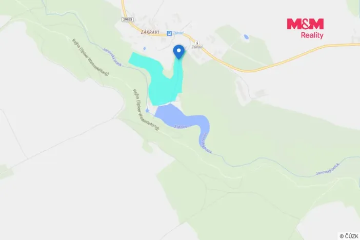 Prodej lesa, Ohnišov - Zákraví, 32996 m2