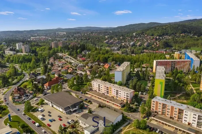 Pronájem bytu 2+kk, Liberec, Olbrachtova, 42 m2