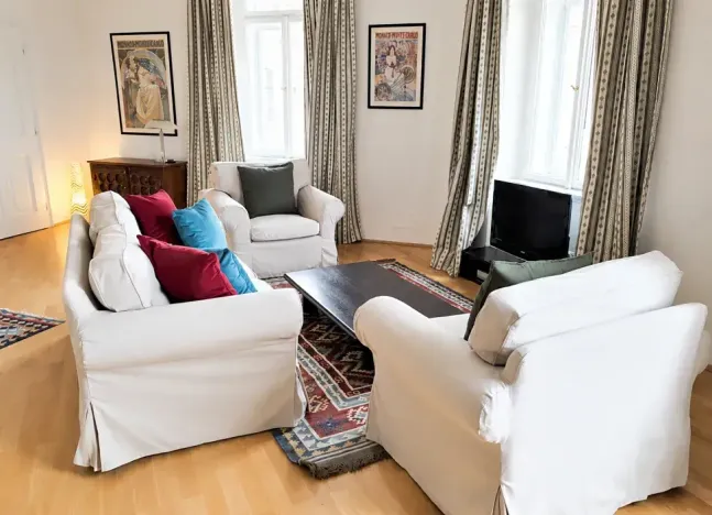 Pronájem bytu 3+kk, Praha, Janáčkovo nábřeží, 83 m2
