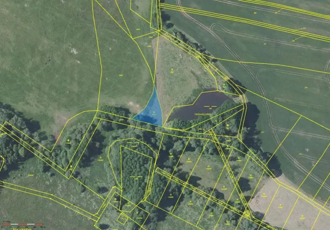 Prodej zahrady, Jankov, Pod Chrastišovem, 888 m2