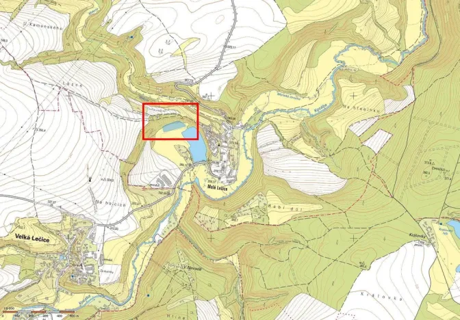 Prodej zahrady, Bojanovice - Malá Lečice, 7044 m2