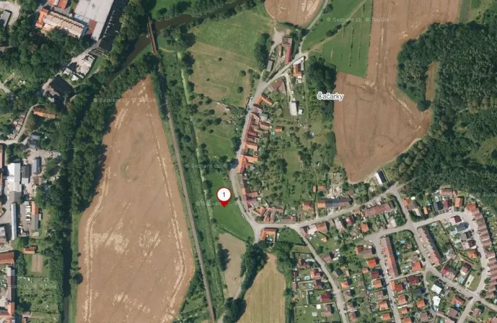 Prodej zahrady, Protivín, Rabiňská, 4308 m2