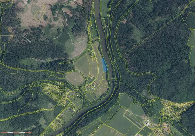 Prodej louky, Sázava - Čeřenice, 3578 m2