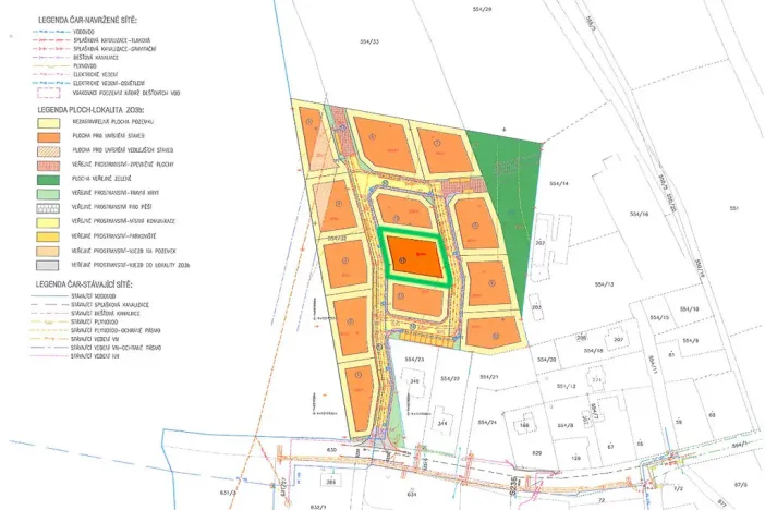 Prodej pozemku pro bydlení, Semčice, 1056 m2