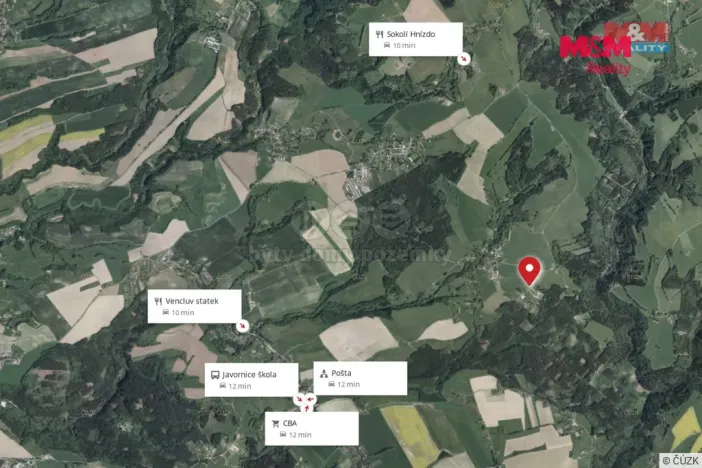 Pronájem zahrady, Liberk - Bělá, 1375 m2
