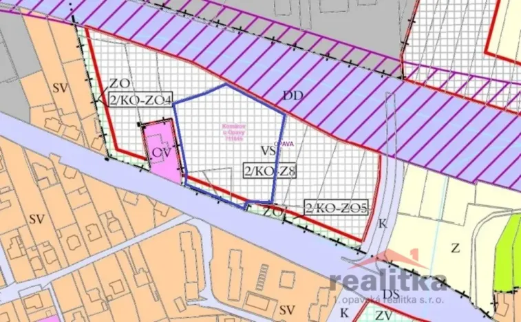 Prodej komerčního pozemku, Opava - Komárov, Ostravská, 11000 m2