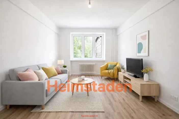 Pronájem bytu 2+1, Ostrava - Mariánské Hory, Zelená, 56 m2