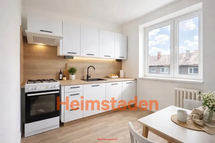 Pronájem bytu 2+1, Ostrava - Mariánské Hory, Zelená, 56 m2