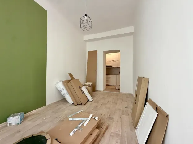 Pronájem bytu 1+kk, Praha - Nové Město, Kateřinská, 30 m2