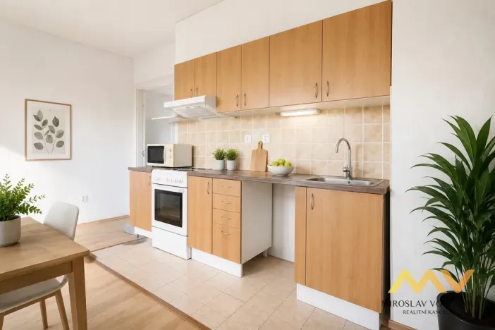 Pronájem bytu 2+kk, Hradec Králové - Kukleny, Pražská třída, 50 m2