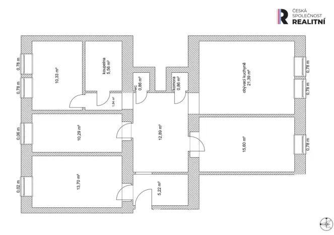 Pronájem bytu 5+kk, Praha - Nové Město, Podskalská, 100 m2