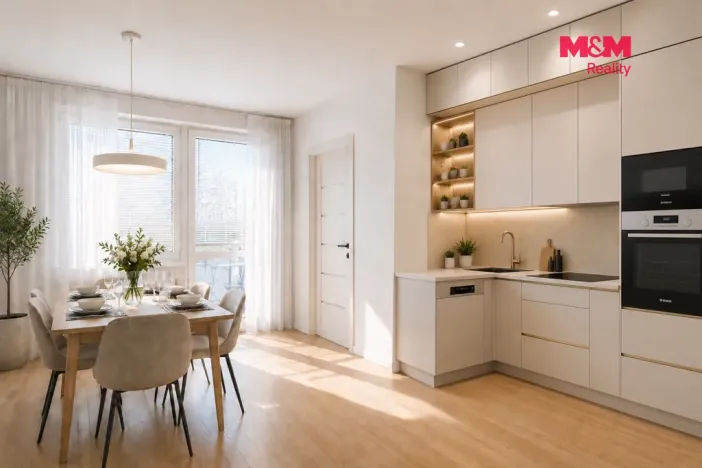 Prodej bytu 2+kk, Praha - Černý Most, Trytova, 48 m2