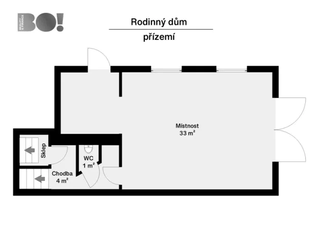 Prodej rodinného domu, Zubčice, 140 m2