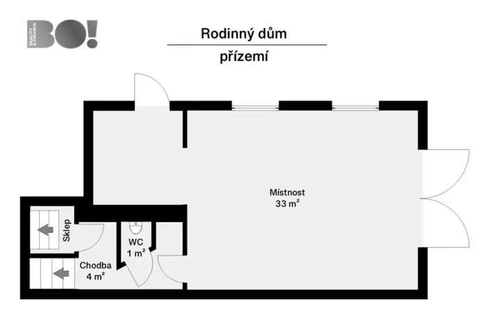 Prodej rodinného domu, Zubčice, 140 m2