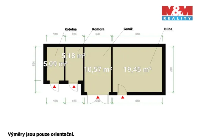 Prodej rodinného domu, Hradec, 107 m2