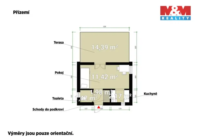 Prodej chaty, Česká Bříza, 32 m2