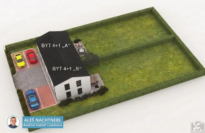 Prodej bytu 4+1, Mnichovo Hradiště, Akátová, 89 m2