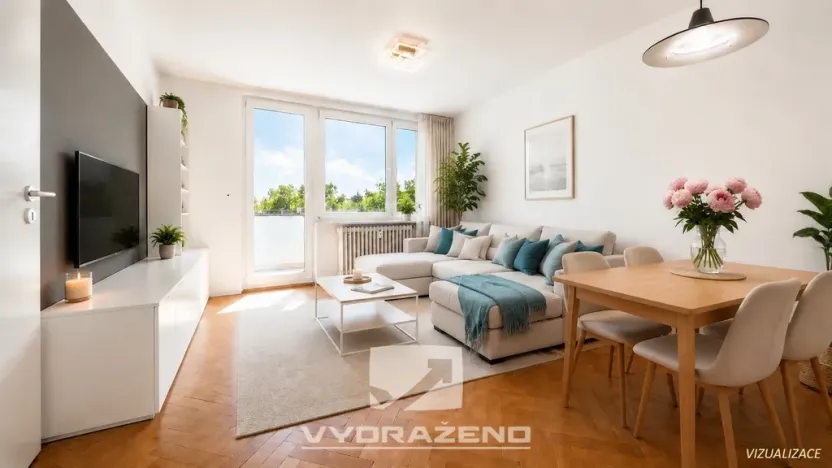 Prodej bytu 3+1, Hradec Králové, Smetanovo nábřeží, 55 m2