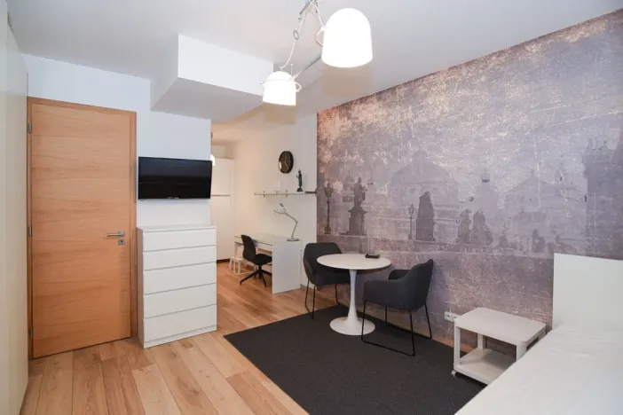 Pronájem bytu 1+kk, Praha - Žižkov, Štítného, 34 m2